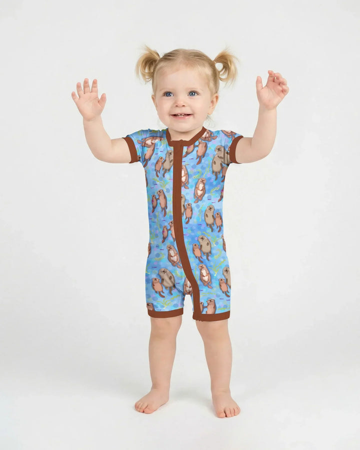 Otterly Together Bamboo Shorty Zippy