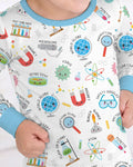 Science Fun Family Matching Bamboo Two Piece Long Sleeve Pajama Set