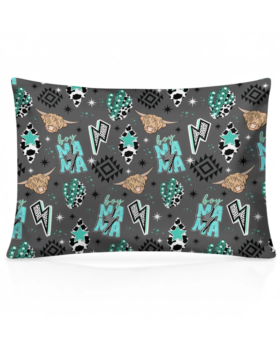 Western Mama & Me Matching Bamboo Pillow Case