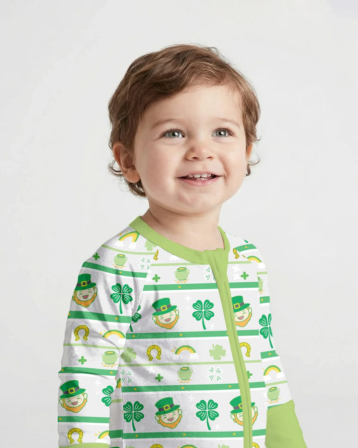 Happy Saint Patrick's Day Bamboo Convertible Zippy