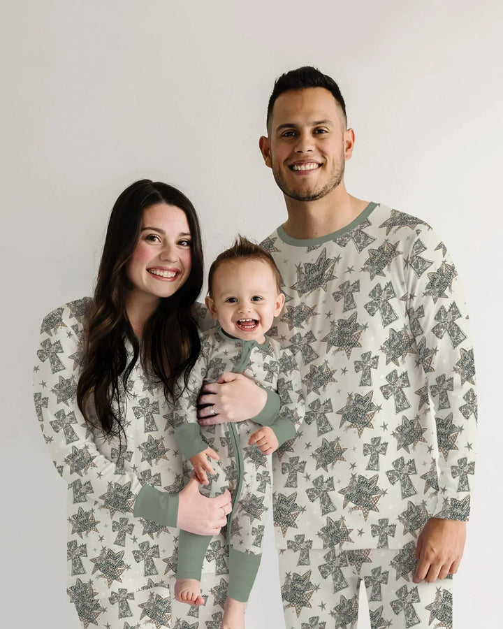 Camo God is Good Family Matching Bamboo Convertible Zippy