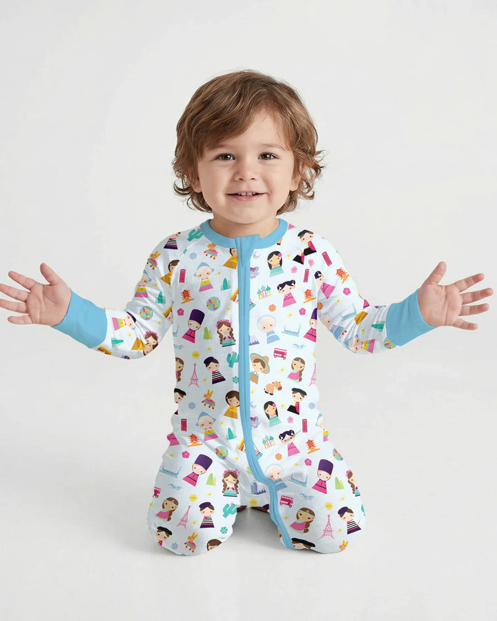 Tiny Friends Around the World Bamboo Convertible Zippy