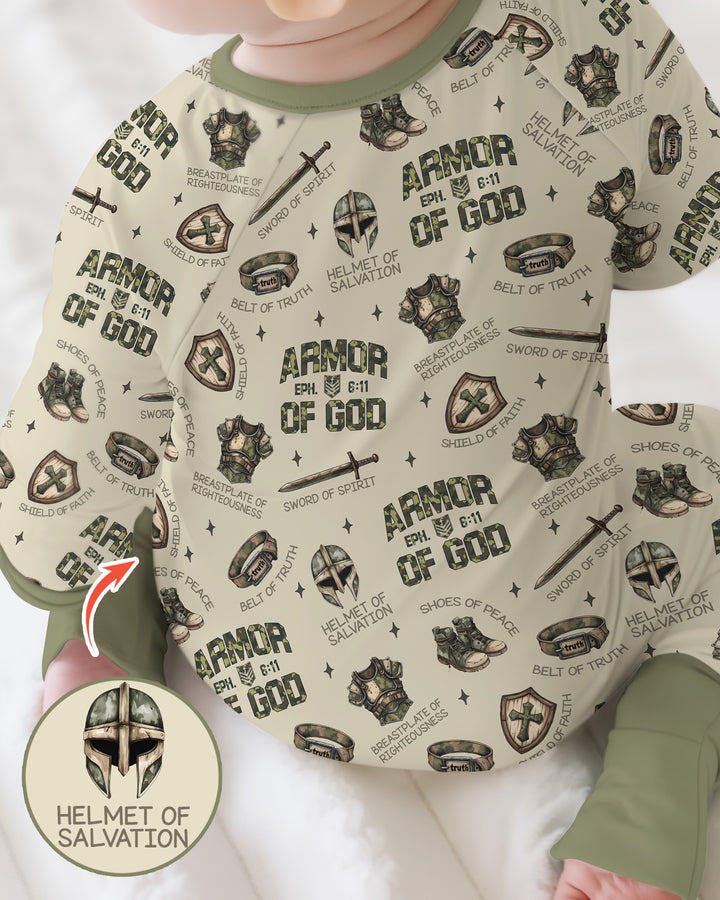 Camo Armor Of God Bamboo Convertible Zippy
