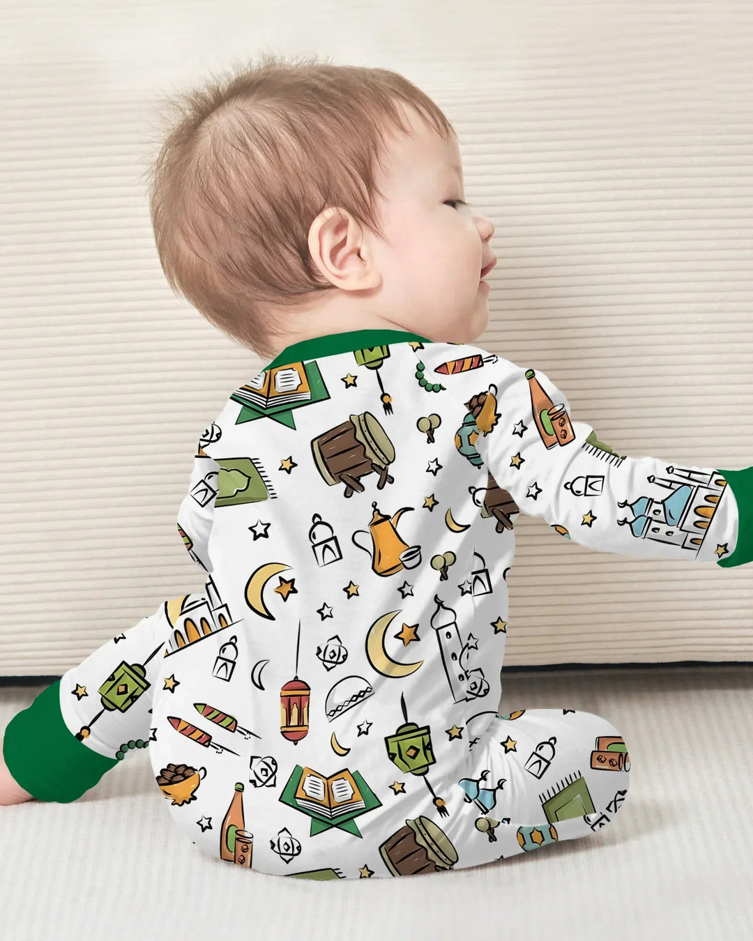 Ramadan Blessings Family Matching Bamboo Convertible Zippy