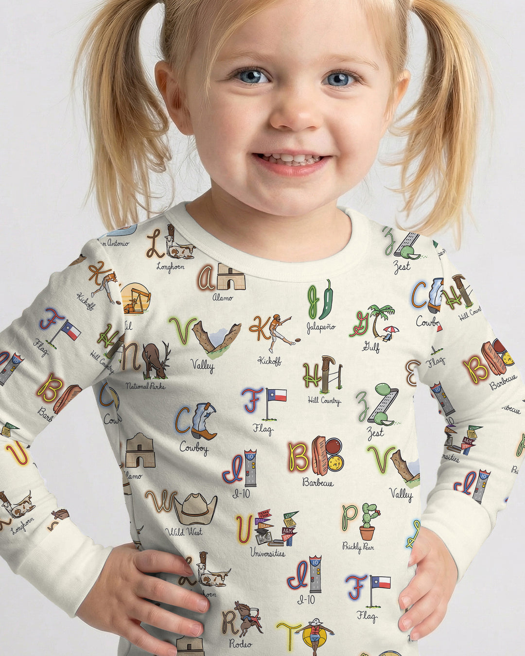 Template Bamboo Two Piece Long Sleeve Pyjamas Set