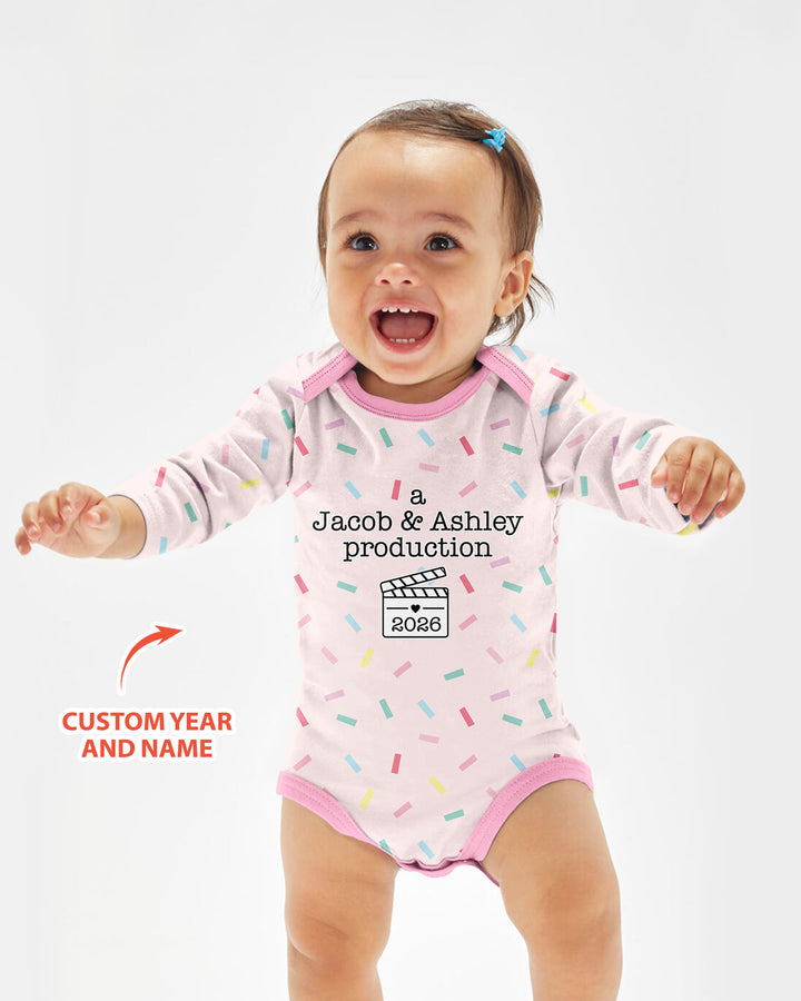 Baby Coming Soon Bamboo Bodysuit