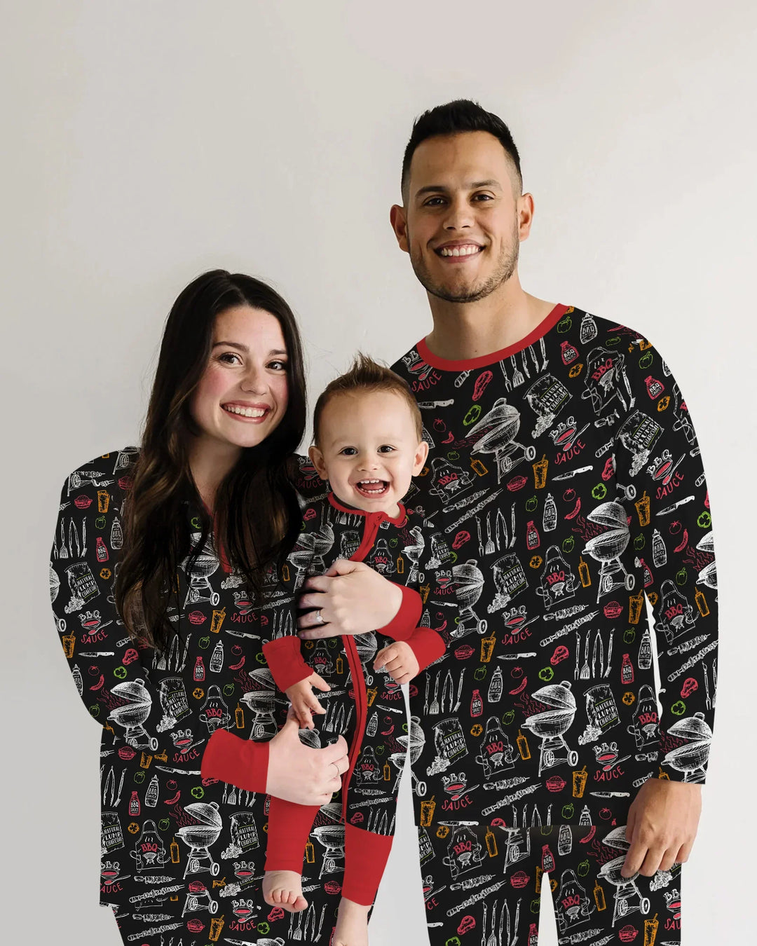 Backyard BBQ Party Family Matching Bamboo Men's Pajama Set