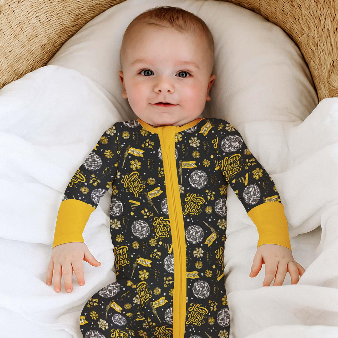 Disco New Years Eve Bamboo Convertible Zippy