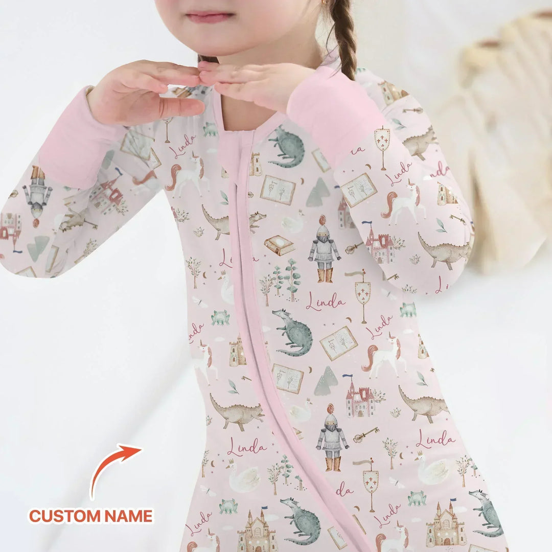 Adventure Dreams Custom Name Bamboo Convertible Zippy