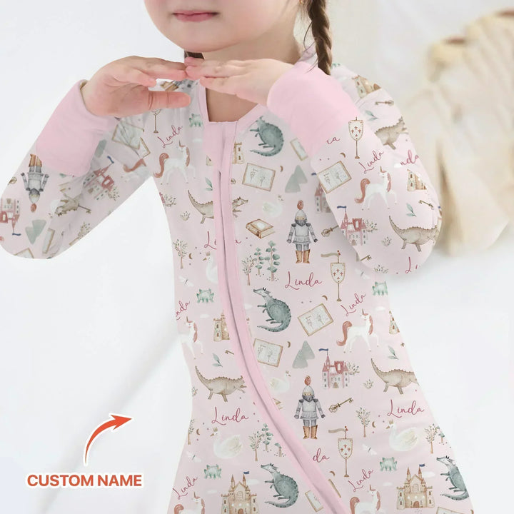 Adventure Dreams Custom Name Bamboo Convertible Zippy