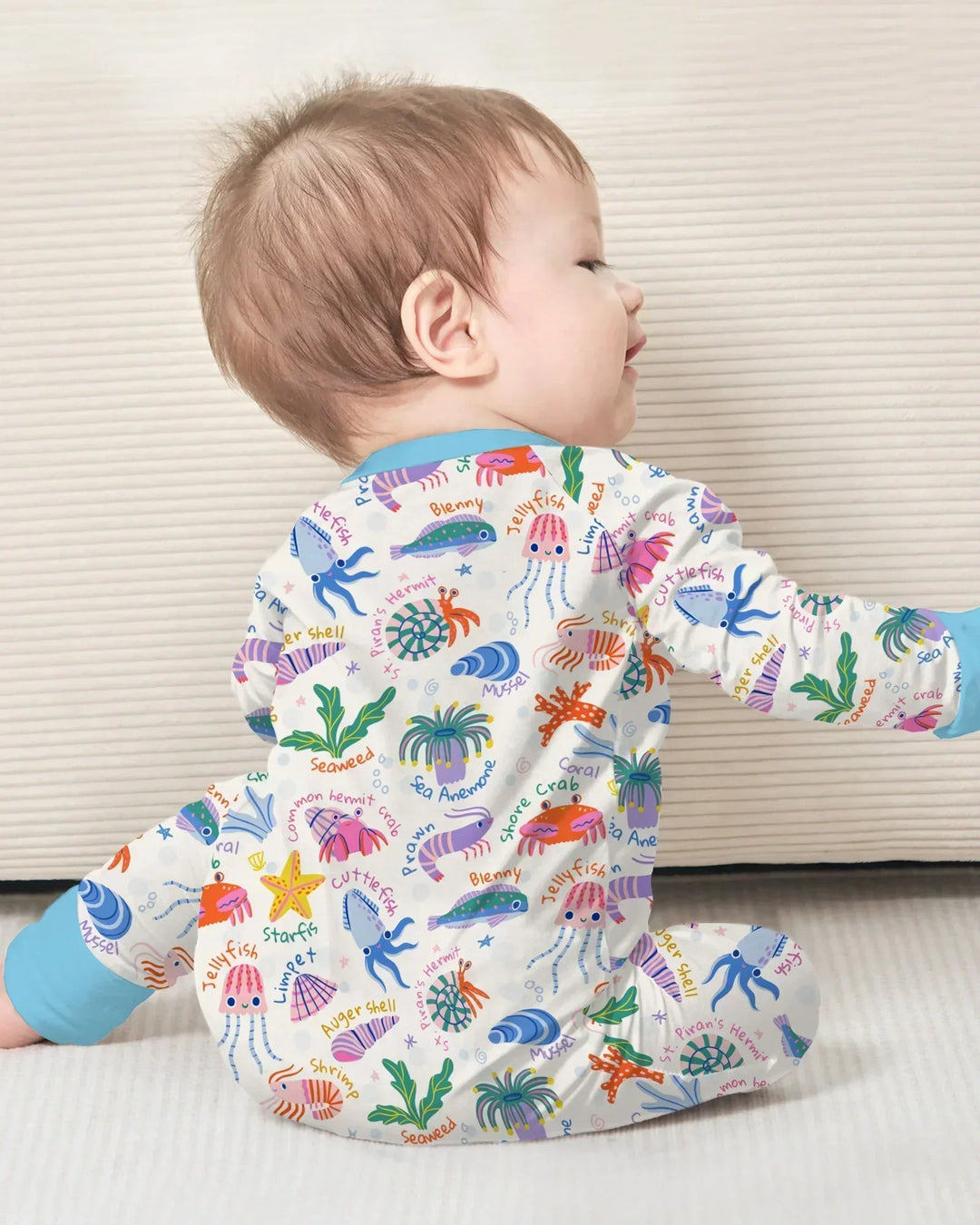 Tide Pool Pals Bamboo Convertible Zippy