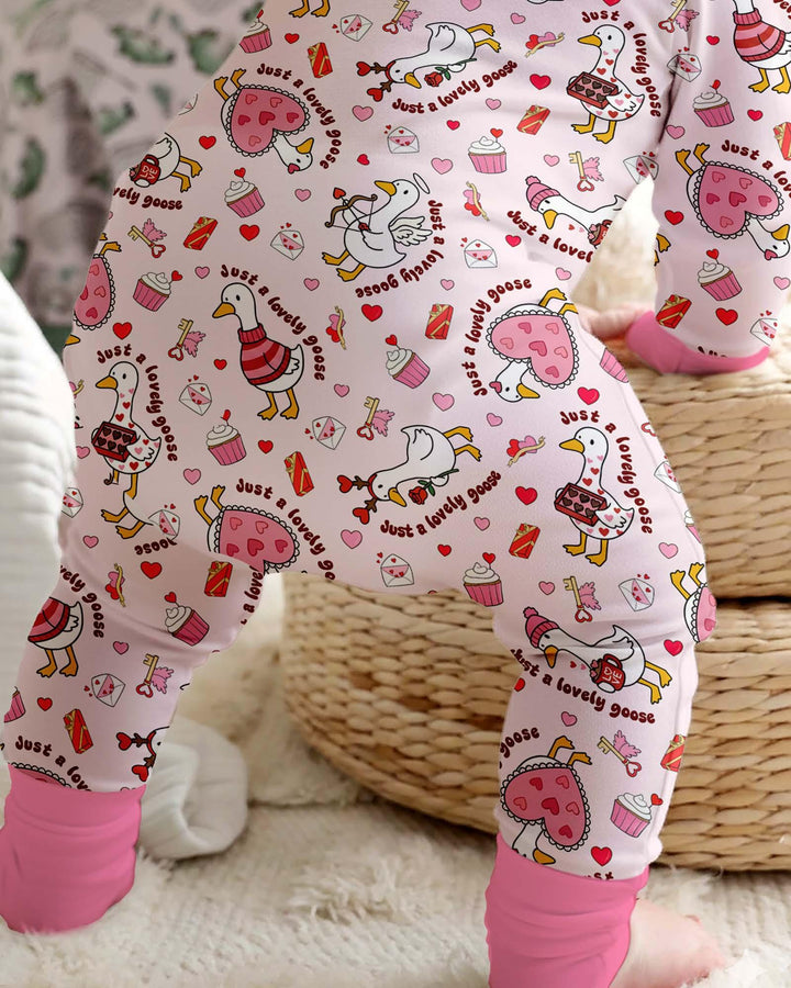Valentine Silly Goose Bamboo Convertible Zippy