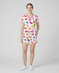 They Will Know You By Your Fruits Women Short Sleeve Short Pajama Set