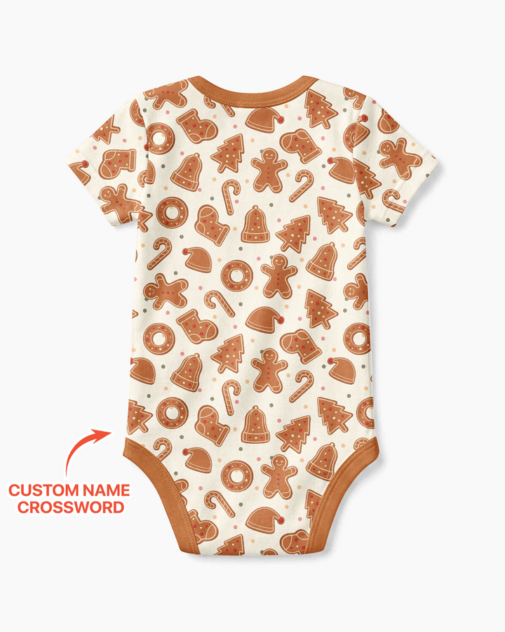 Custom Crossword Cookie Crew Bamboo Bodysuit