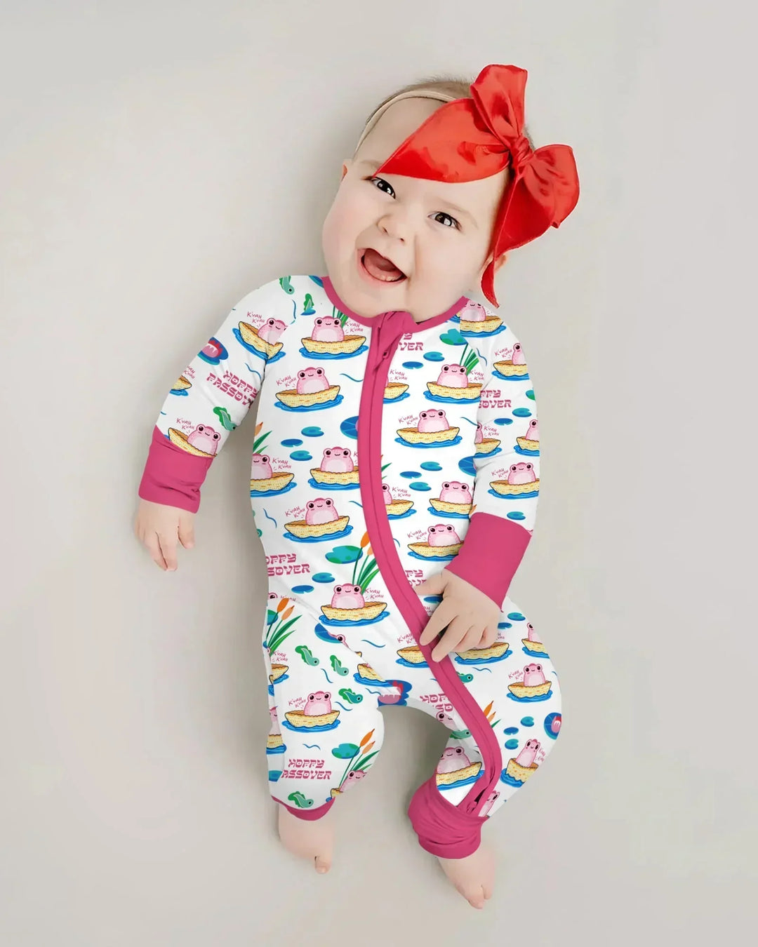 Hoppy Passover Family Matching Bamboo Convertible Zippy