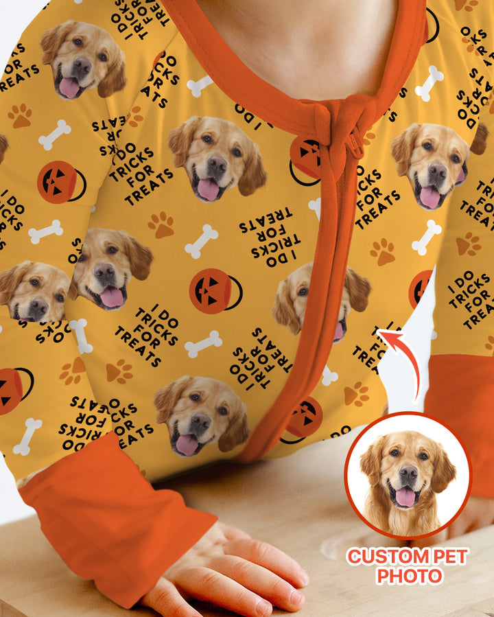 Custom Pet Photo Tricks for Treats  Bamboo Convertible Zippy
