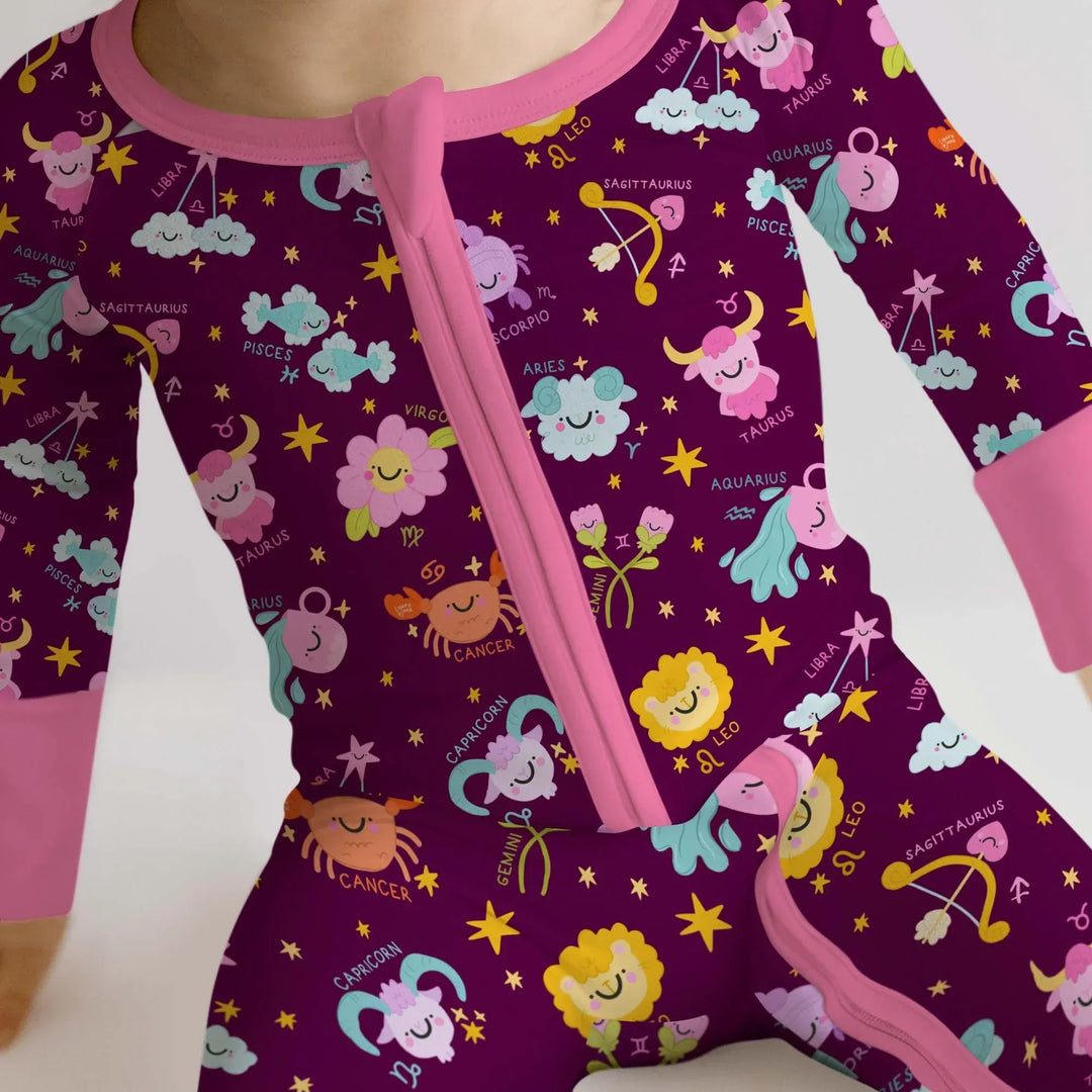 Zodiac Signs Bamboo Convertible Zippy