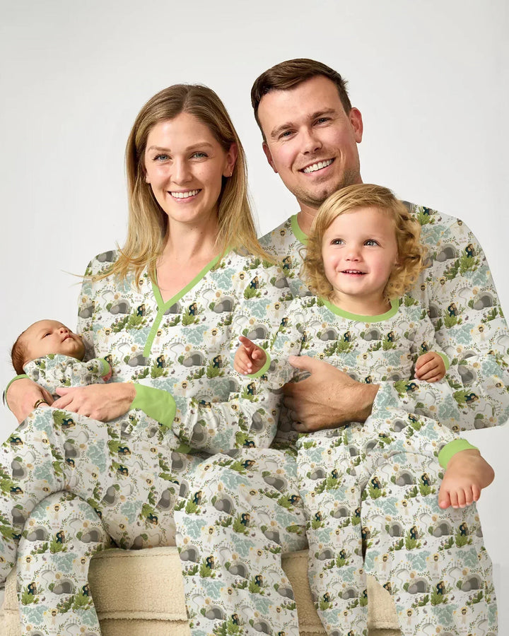 Matthew 28:1–8 He Is Risen Bamboo Two Piece Long Sleeve Pajama Set