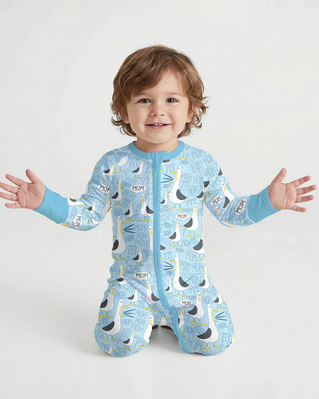 Funny Seagull MOM Convertible Zippy