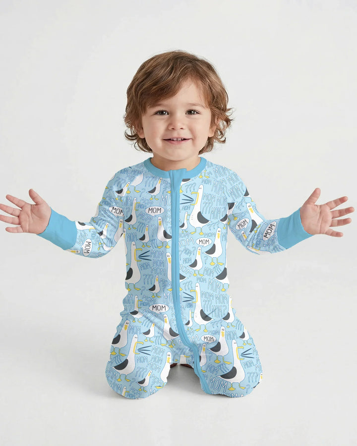 Funny Seagull MOM Convertible Zippy