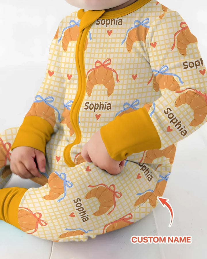 Breakfast Love Family Matching Bamboo Convertible Zippy