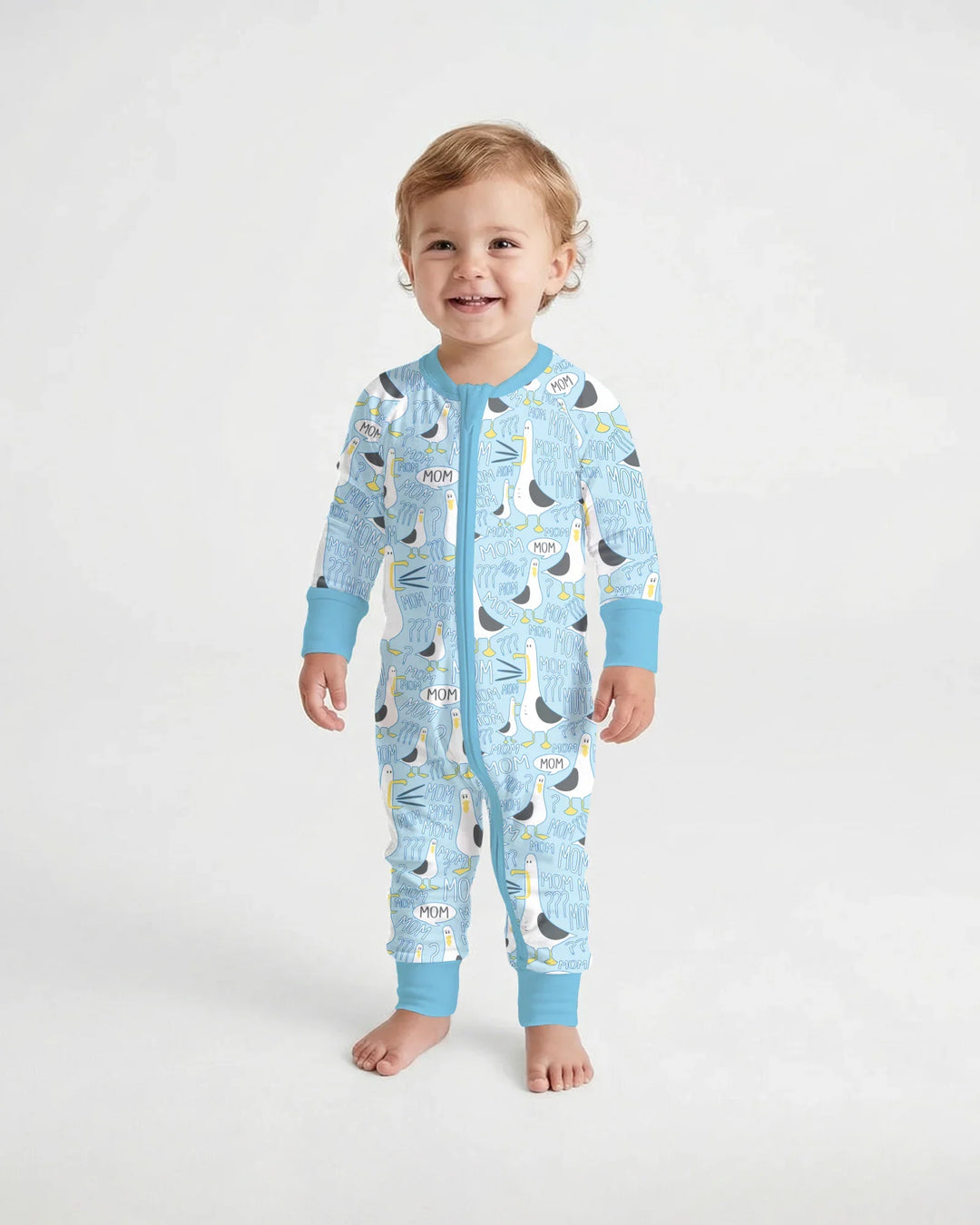 Funny Seagull MOM Convertible Zippy