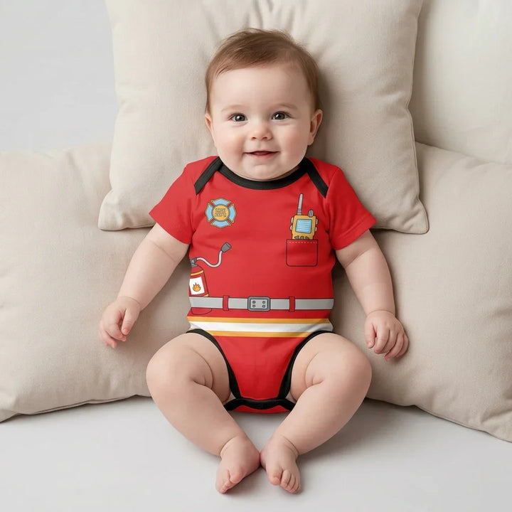 Future Fireman Crew Bamboo Bodysuit