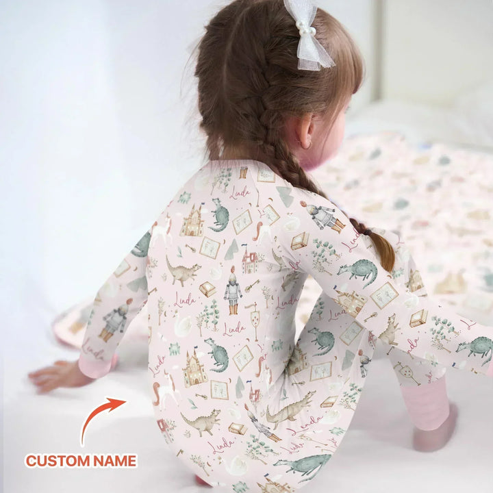 Adventure Dreams Custom Name Bamboo Convertible Zippy