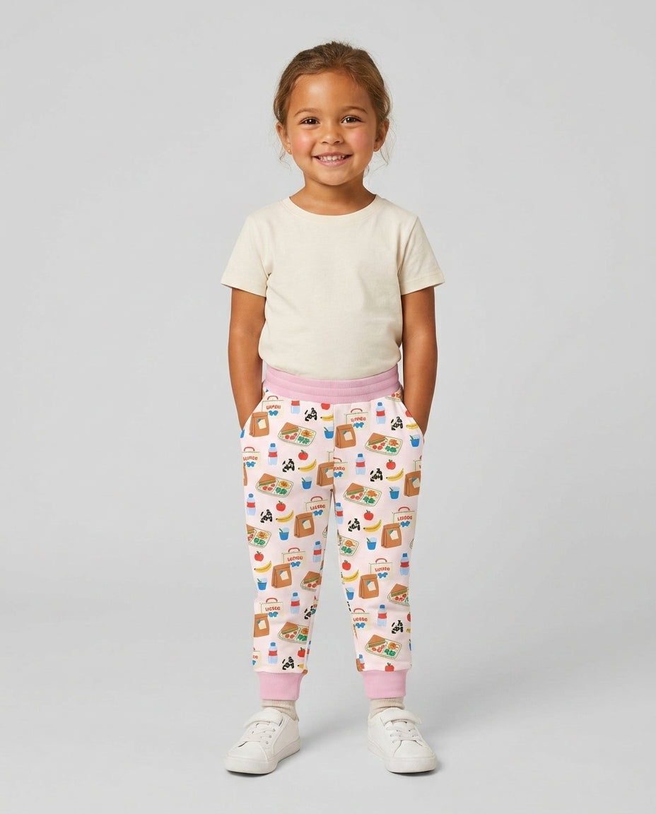 Happy School Lunch Bamboo Jogger