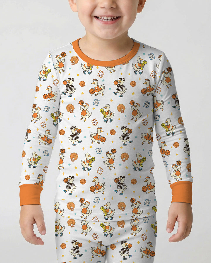 Template Bamboo Two Piece Long Sleeve Pyjamas Set