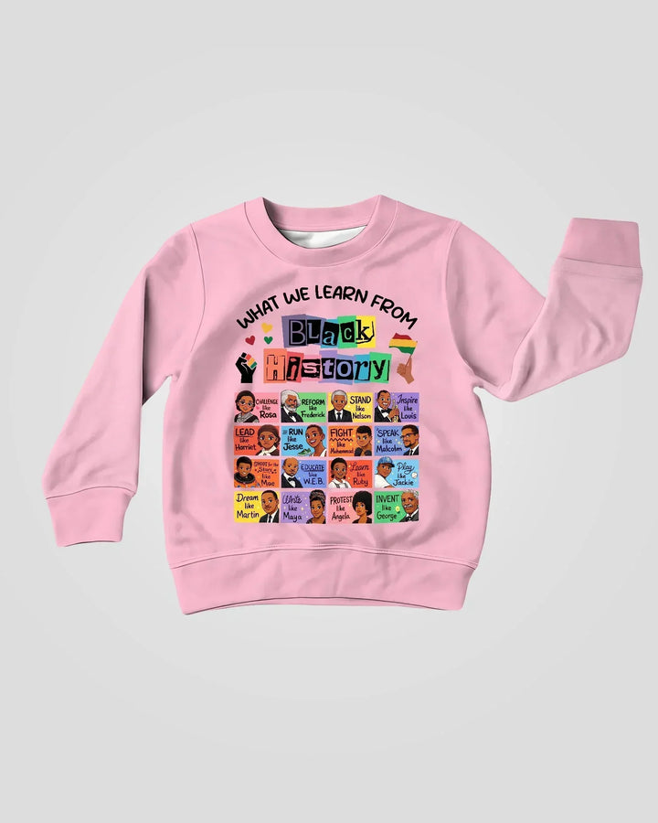 Black Month History Bamboo Crewneck Sweatshirt
