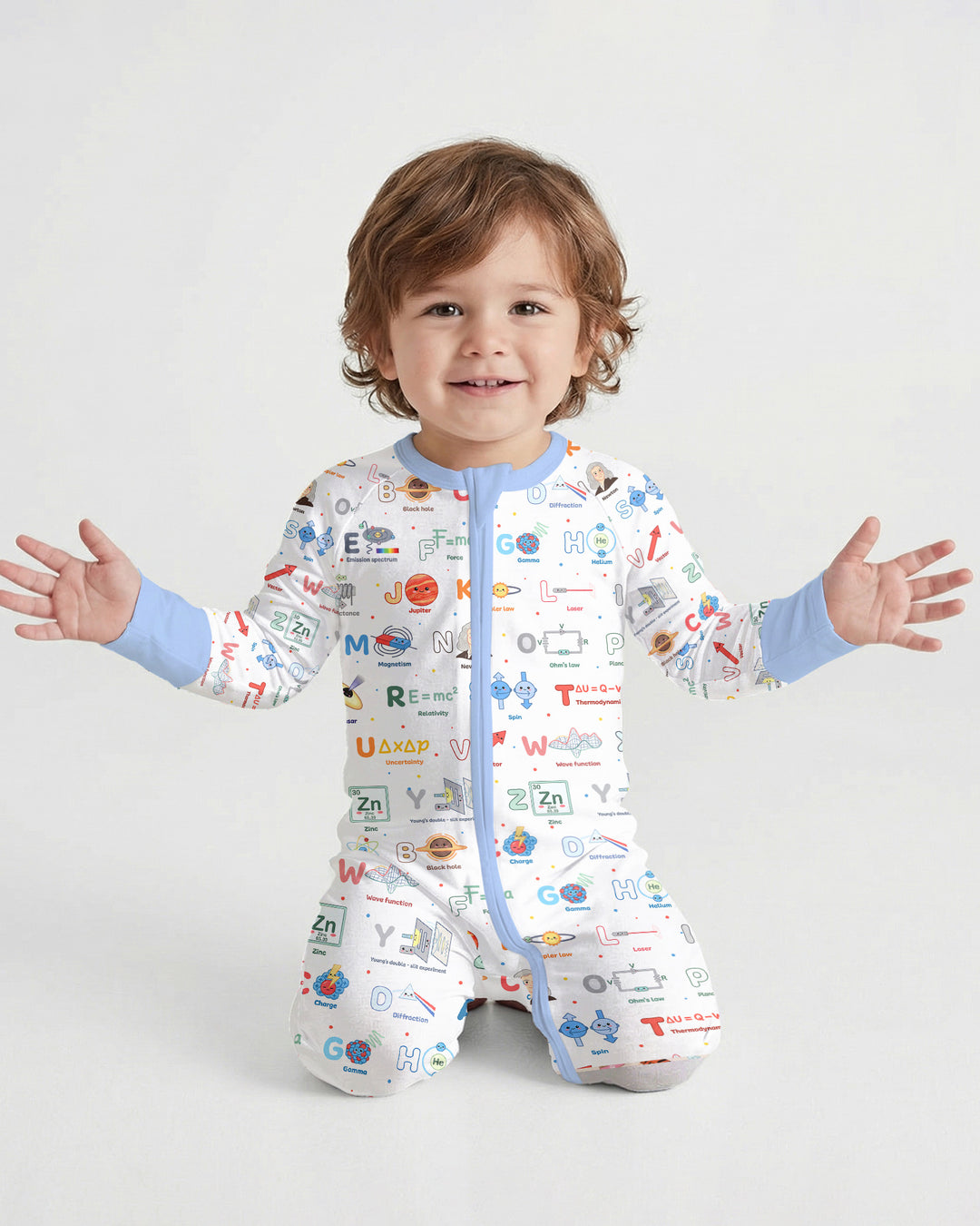 The Physics Alphabet Bamboo Convertible Zippy