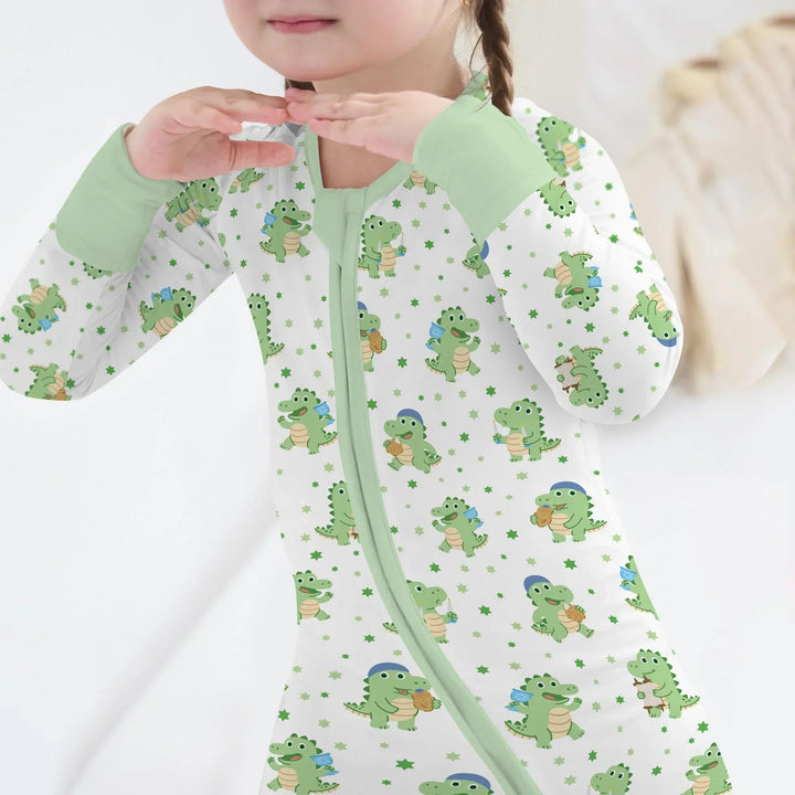 Shabbat Dinosaur Bamboo Convertible Zippy