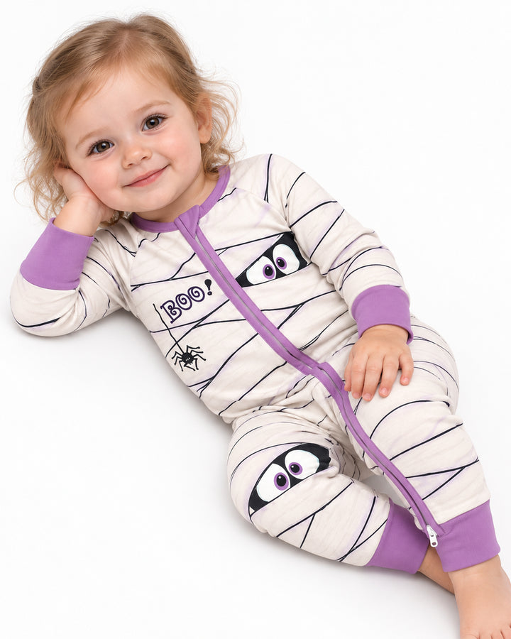 Little Mummy Halloween Bamboo Convertible Zippy
