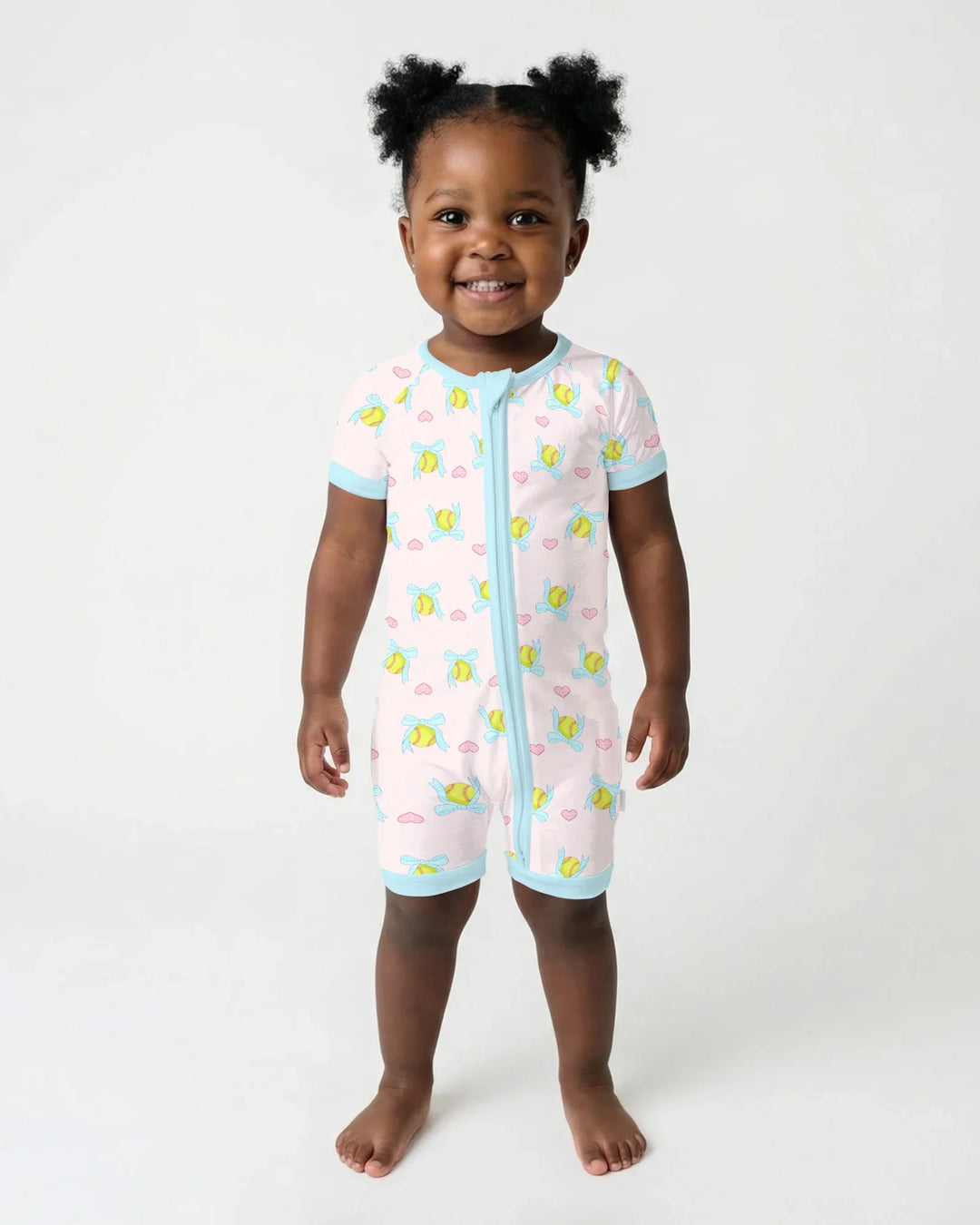 Softbal Coquette Bow Shorty Zippy