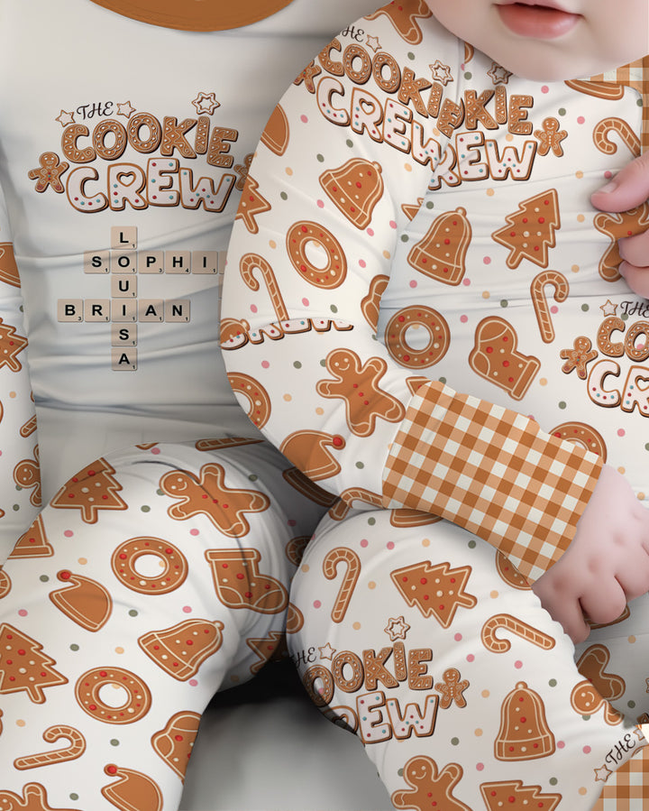 Custom Crossword Cookie Crew Bamboo Convertible Zippy