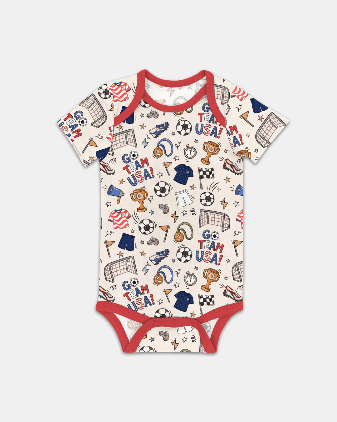 Soccer Go Team USA Bamboo Bodysuit