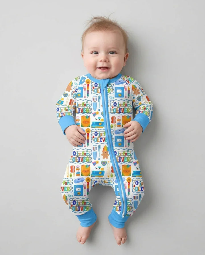 Custom Name Classroom Cuties Bamboo Convertible Zippy
