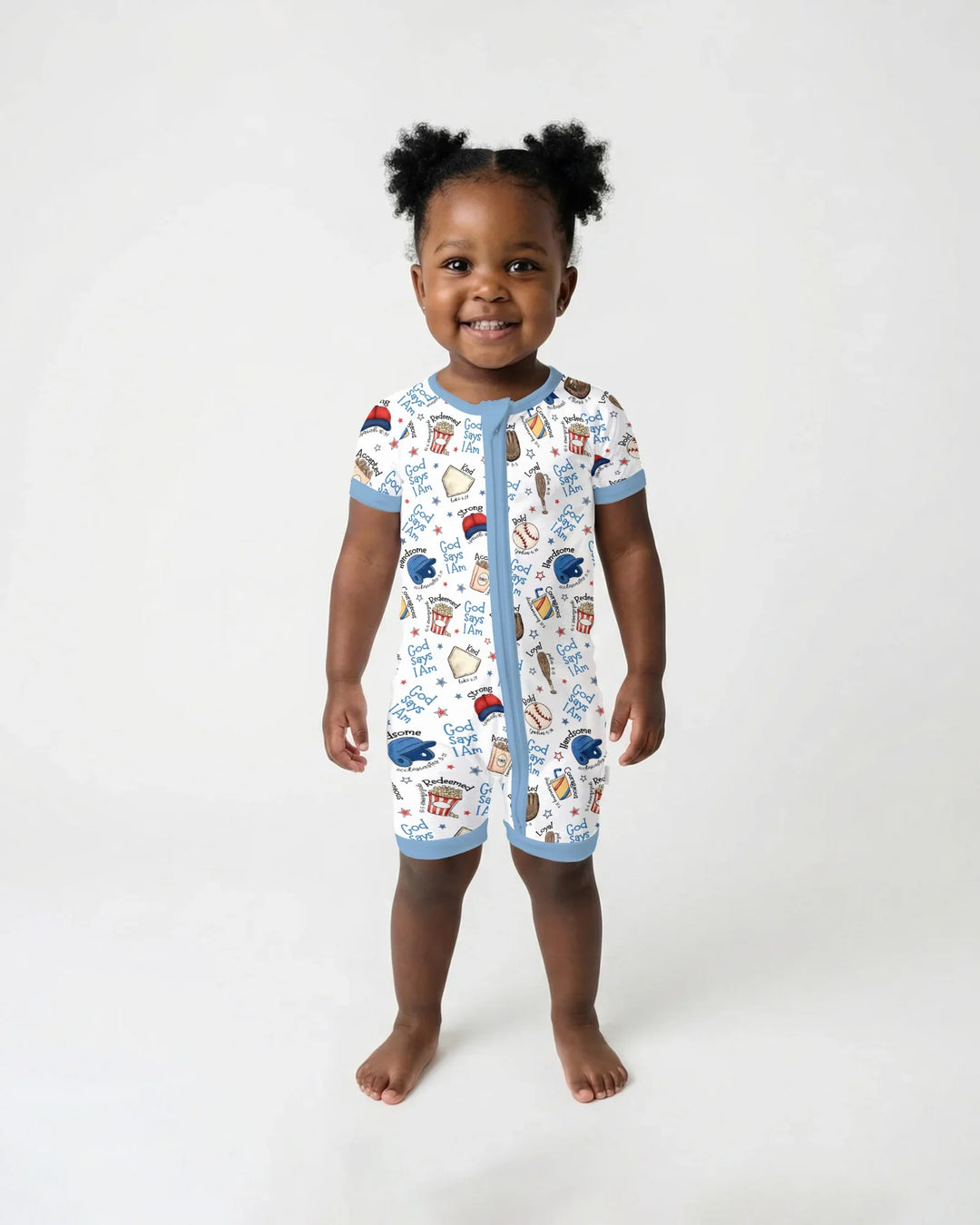 Christian Baseball Bamboo Shorty Zippy