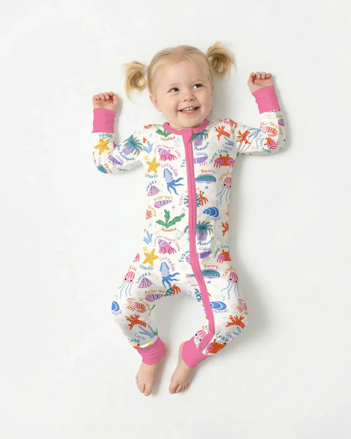 Tide Pool Pals Bamboo Convertible Zippy