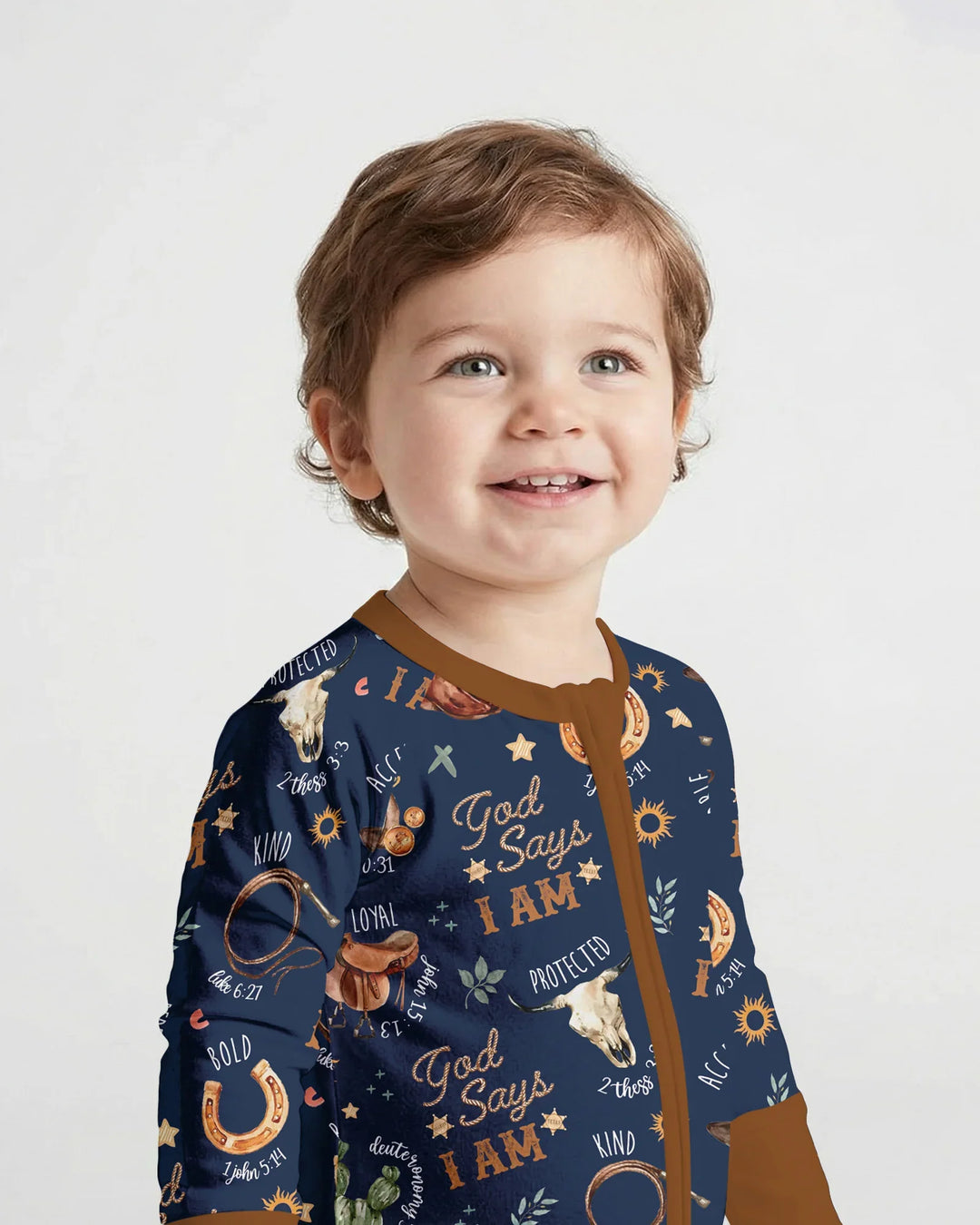 God Says I Am Western Faith Bamboo Convertible Zippy
