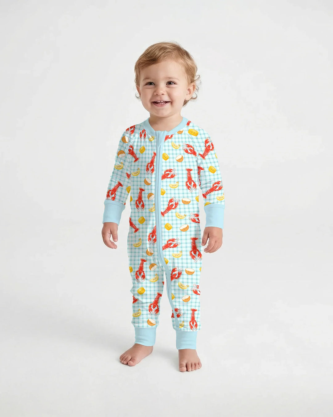 Preppy Crawfish Season Bamboo Convertible Zippy