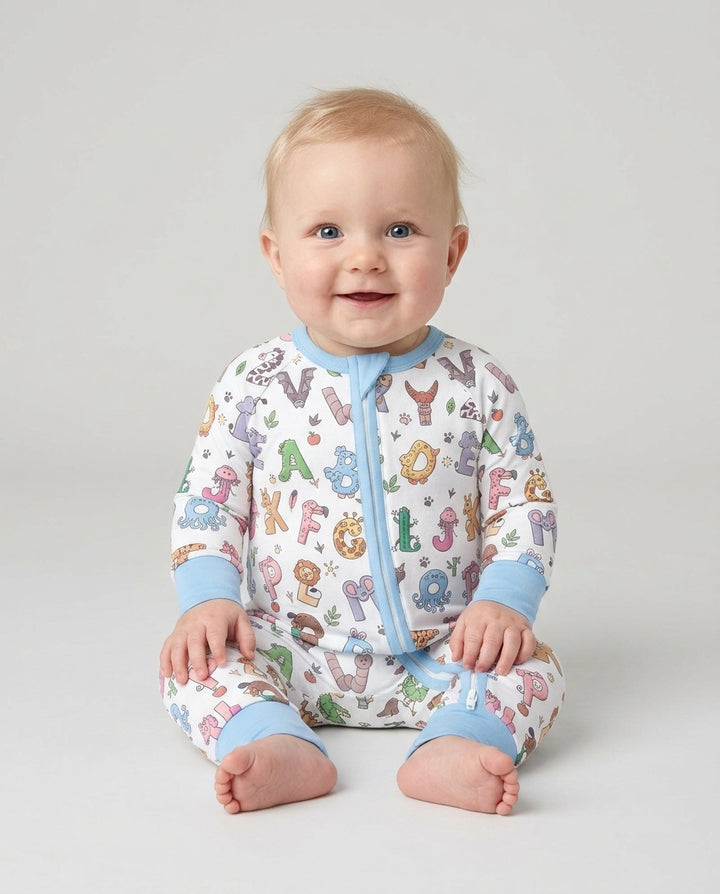 Animals Alphabet Bamboo Convertible Zippy