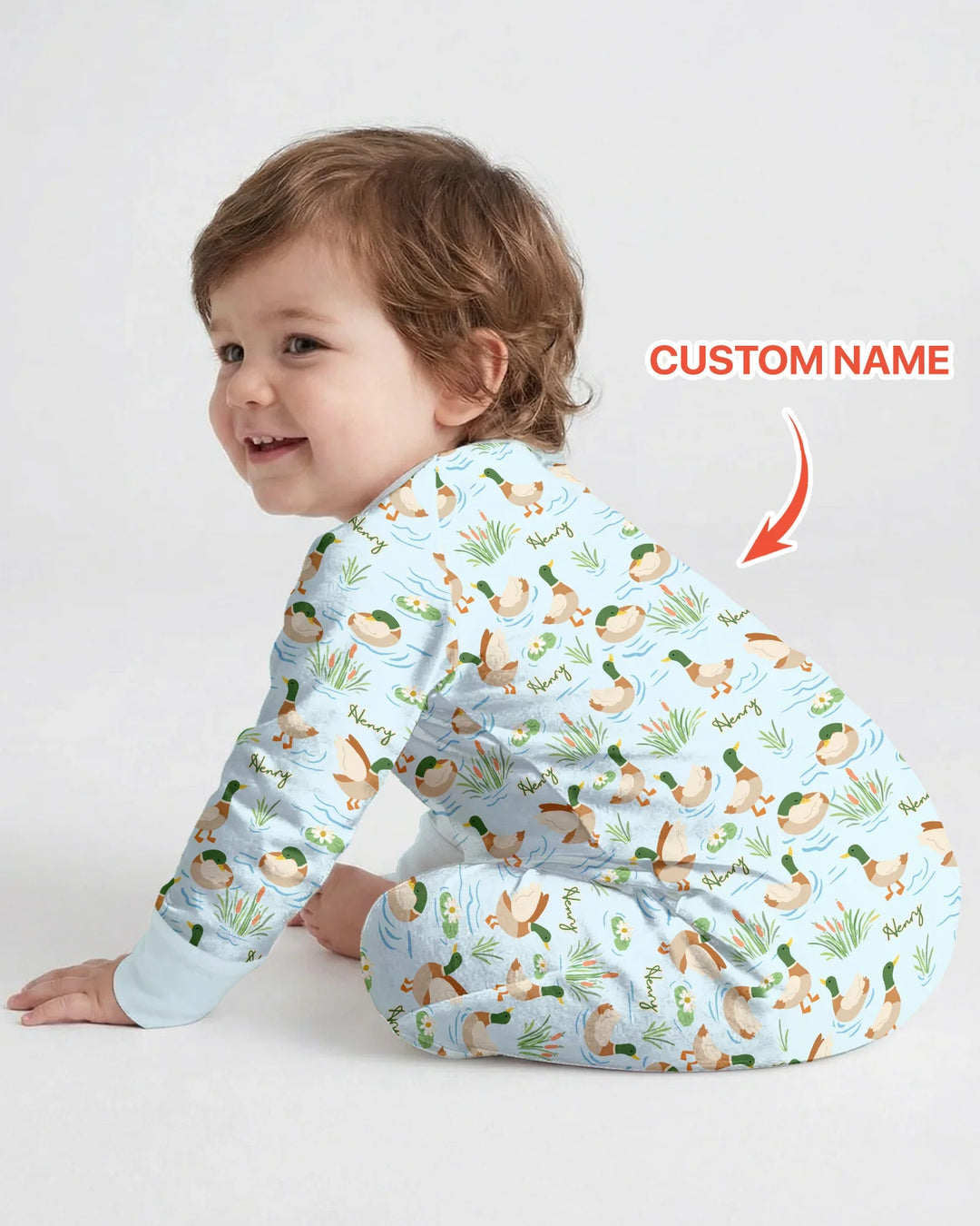 Personalized Mallard Duck Bamboo Convertible Zippy