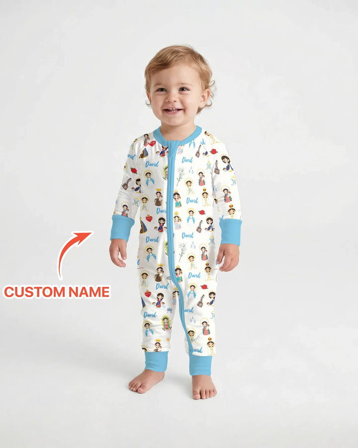 Custom Name Mother Mary Bamboo Convertible Zippy