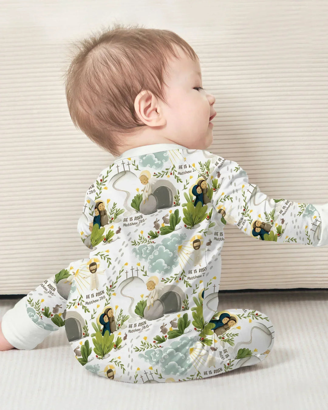 He Is Risen Bamboo Convertible Zippy