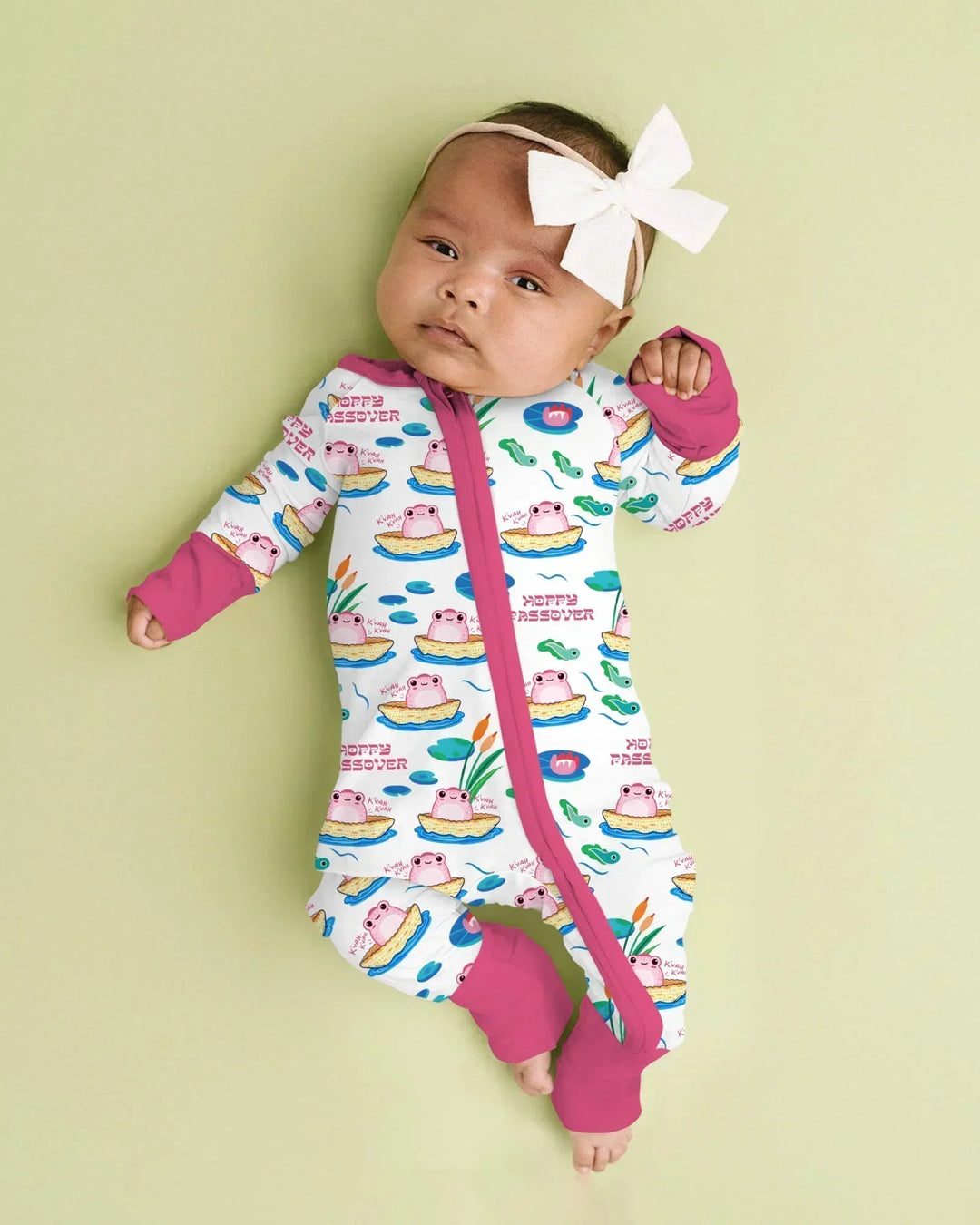 Hoppy Passover Family Matching Bamboo Convertible Zippy