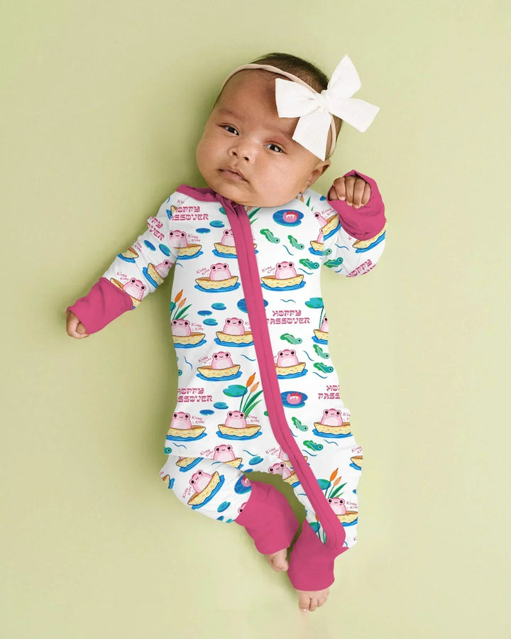 Hoppy Passover Family Matching Bamboo Convertible Zippy