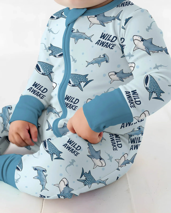 Wide Awake Matching Daddy & Me Bamboo Convertible Zippy
