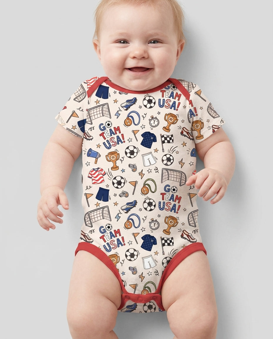 Soccer Go Team USA Bamboo Bodysuit